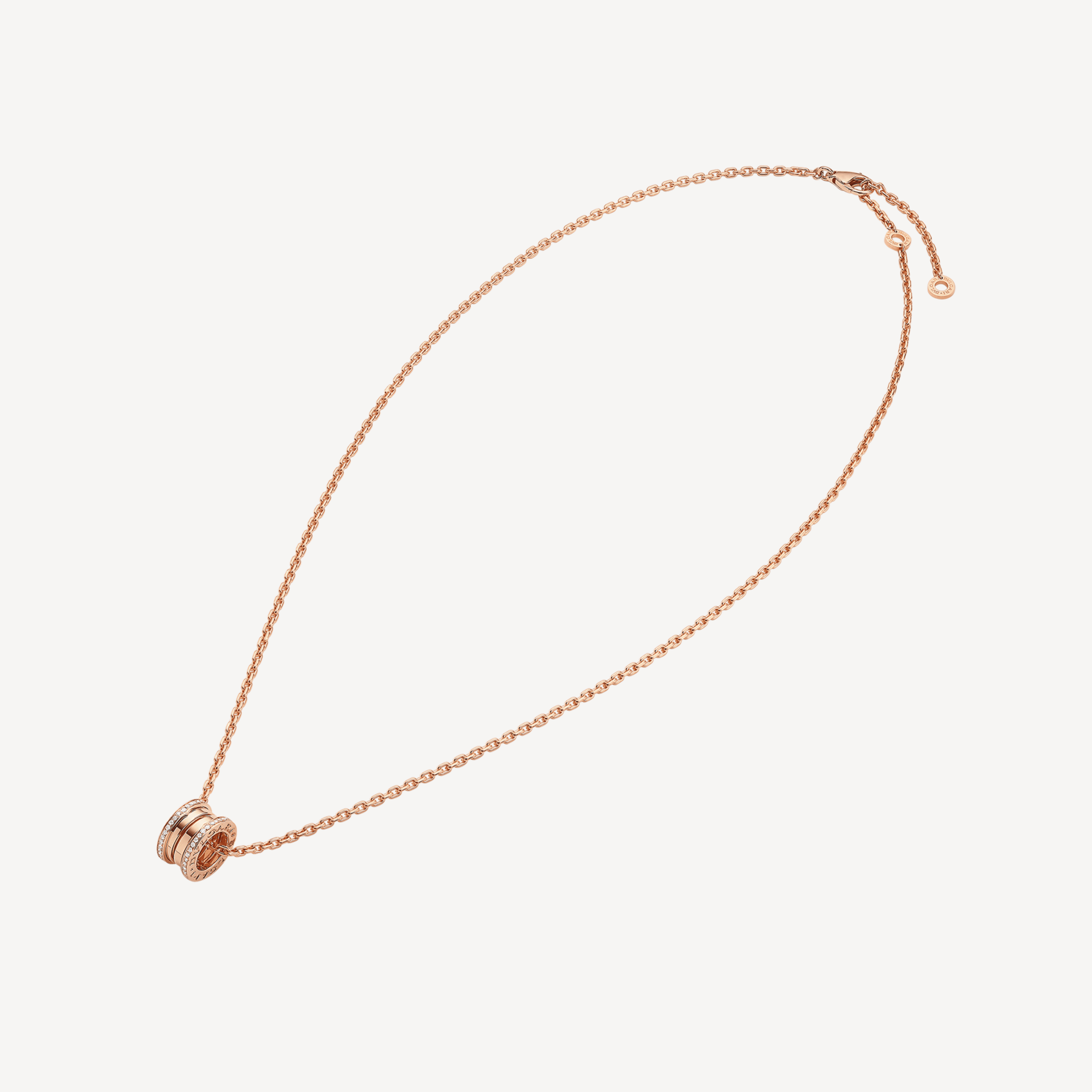 18K B.zero1 Pave Diamonds Necklace