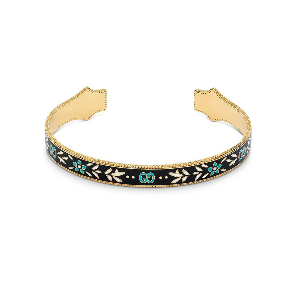 18K Gucci Double Icon Blooms Bracelet