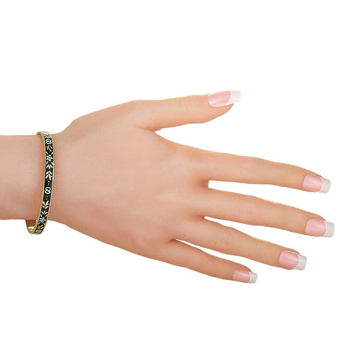 18K Gucci Double Icon Blooms Bracelet