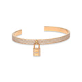 18K Hermes Kelly Clochette Diamond Bracelet