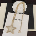 18K Chanel Star Chain Necklace