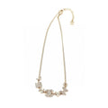 18K Chanel Script Diamonds Necklace