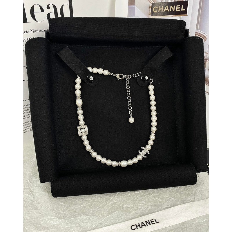 18K Chanel Pearl Necklace