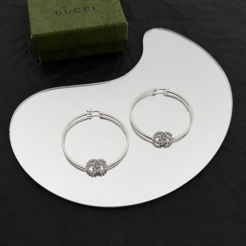 18K Gucci Double Running Diamond Bracelet