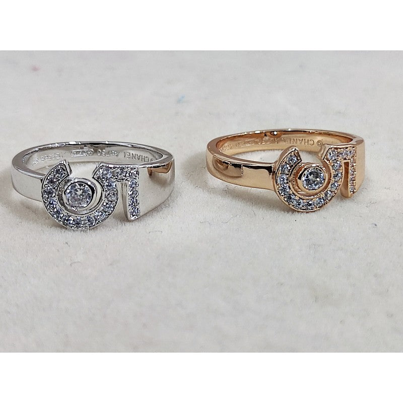 18K Chanel No.5 Diamond Ring