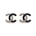 18K Chanel Black Diamonds Earrings