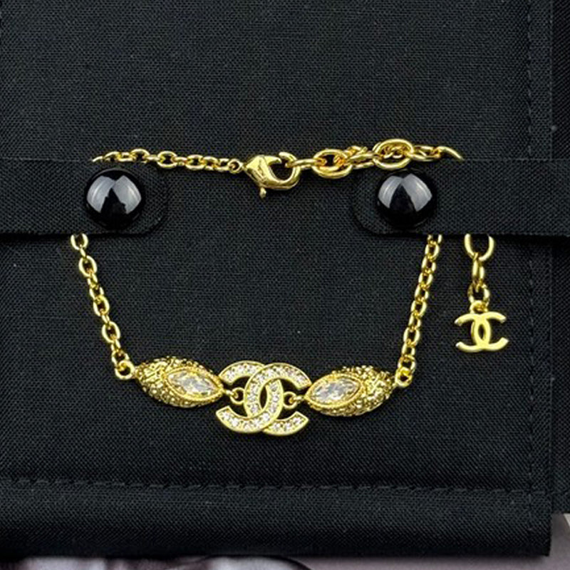 18K Chanel 26C Diamond Gold Bracelet
