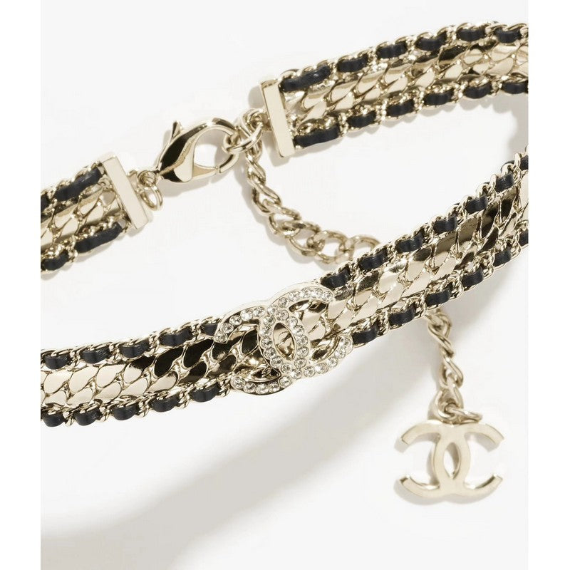 18K Chanel Strass Necklace