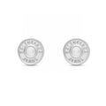 18K Balenciaga Circle Earrings