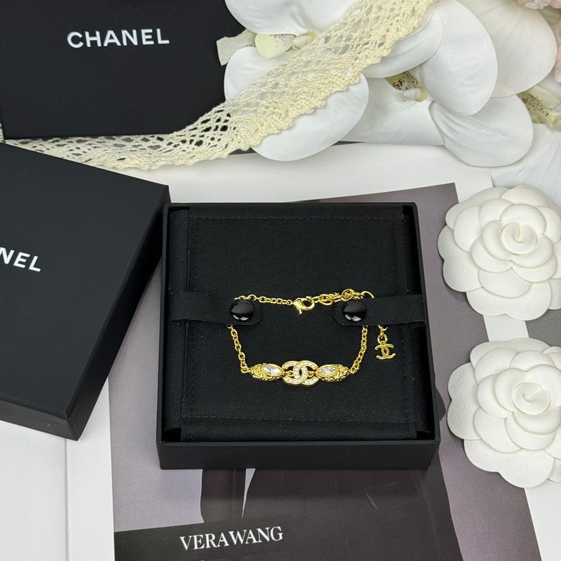 18K Chanel 26C Diamond Gold Bracelet