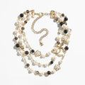 18K Chanel 24B Long Pearls Necklace