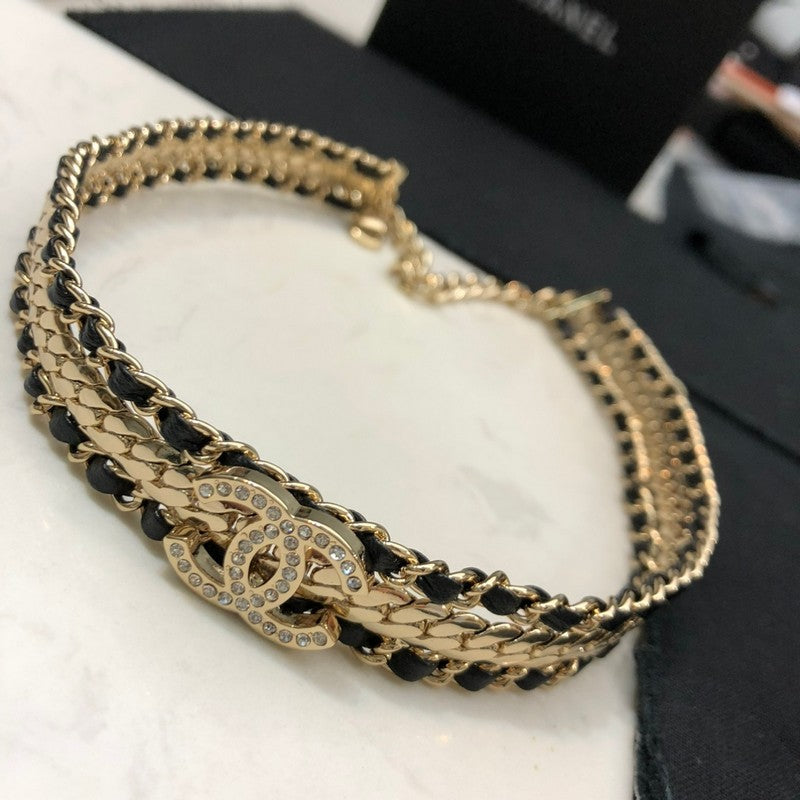 18K Chanel Strass Necklace