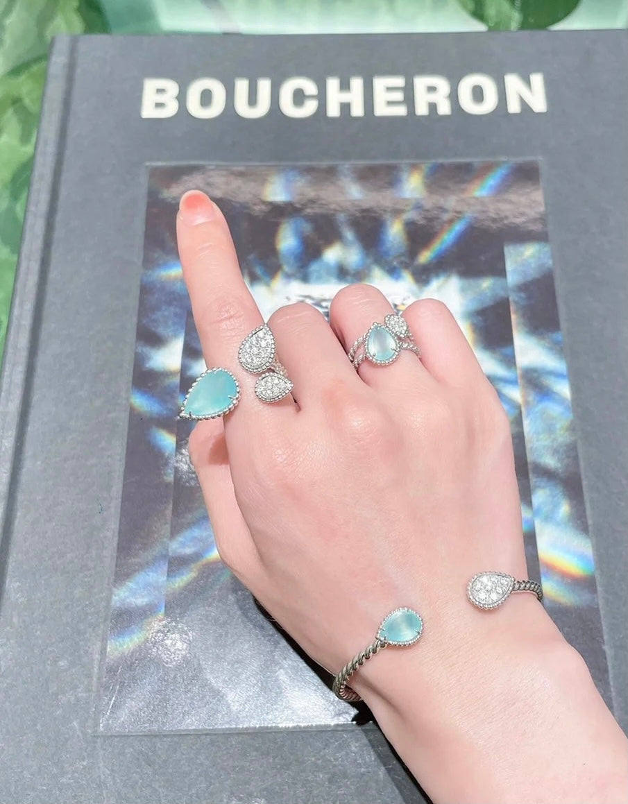 18K Serpent Boh ̈ ̈me Diamonds Ring