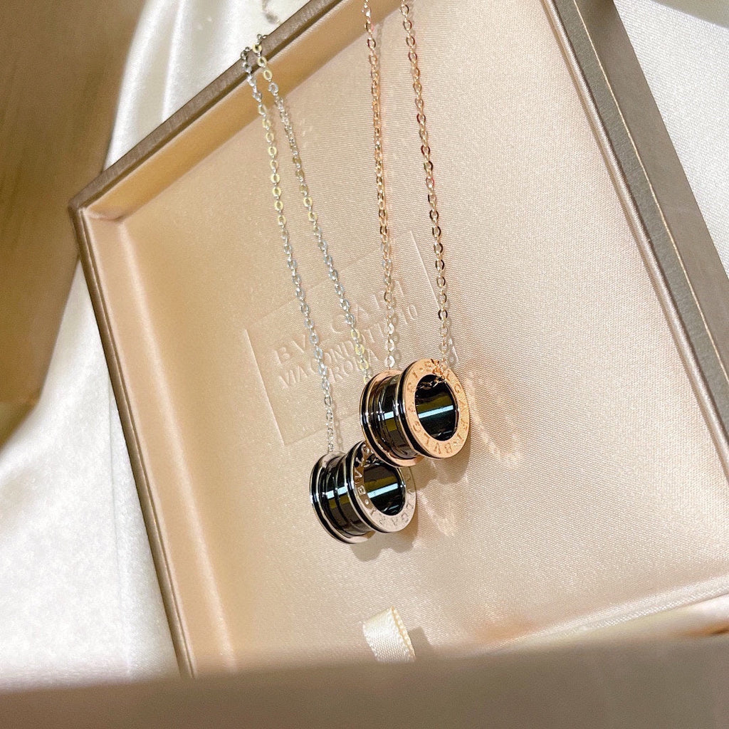 18K B.zero1 Black Ceramic Necklace