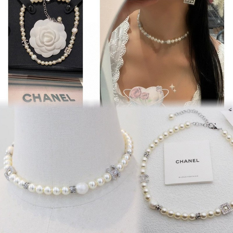 18K Chanel Pearl Necklace