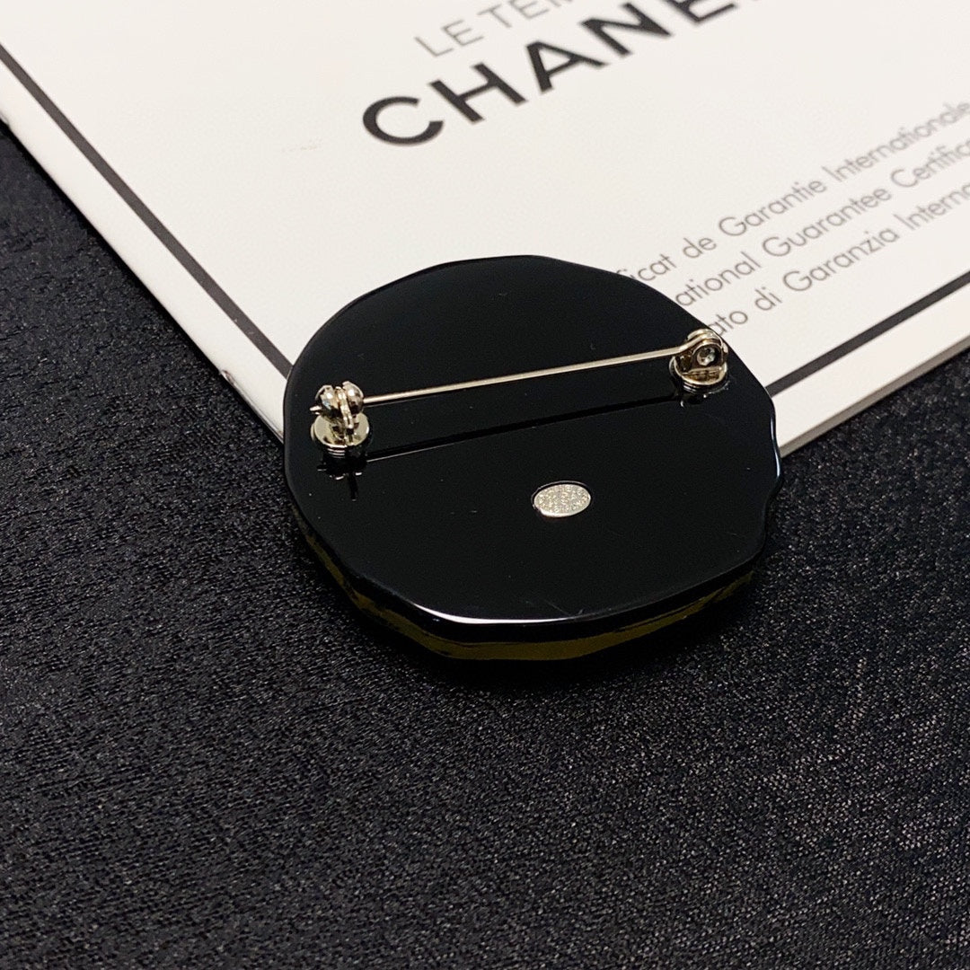 18K Chanel Color Brooch