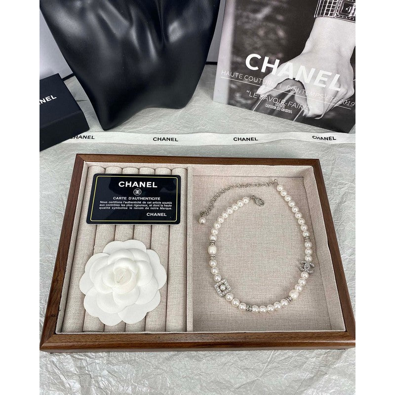 18K Chanel Pearl Necklace