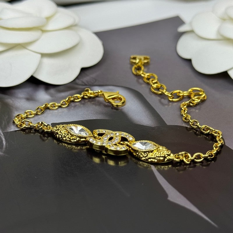18K Chanel 26C Diamond Gold Bracelet