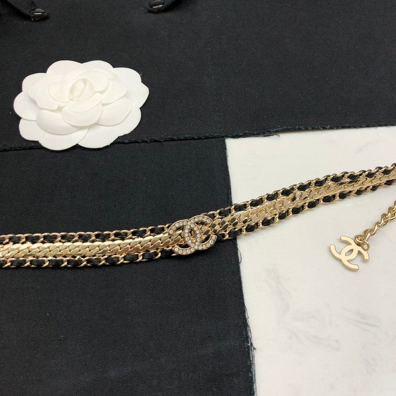 18K Chanel Strass Necklace