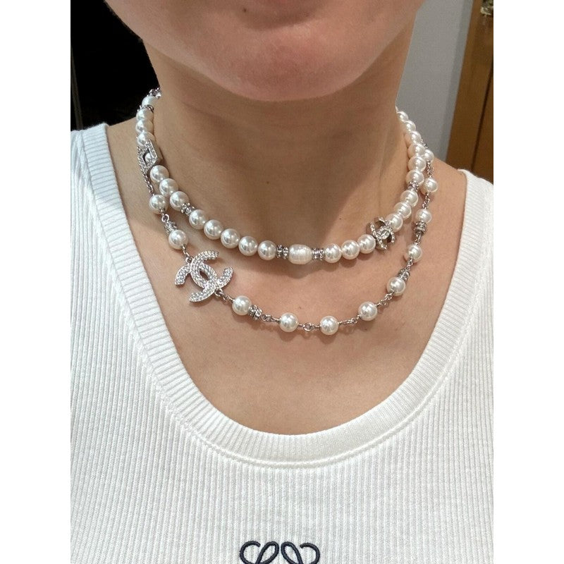 18K Chanel Pearl Necklace
