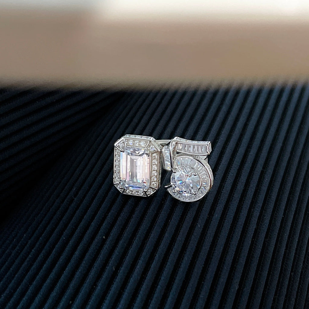 18K Chanel No.5 Diamonds Ring
