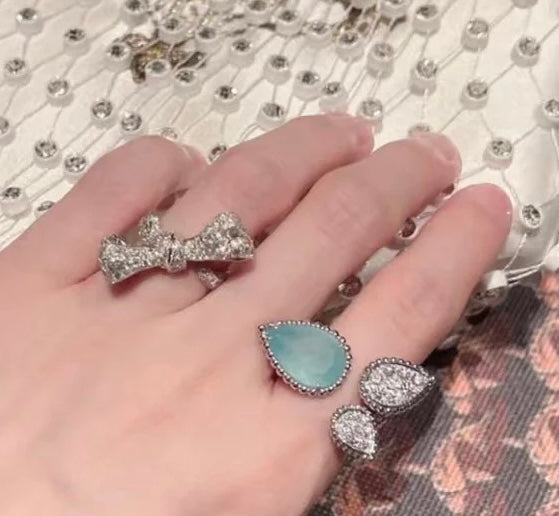 18K Serpent Boh ̈ ̈me Diamonds Ring