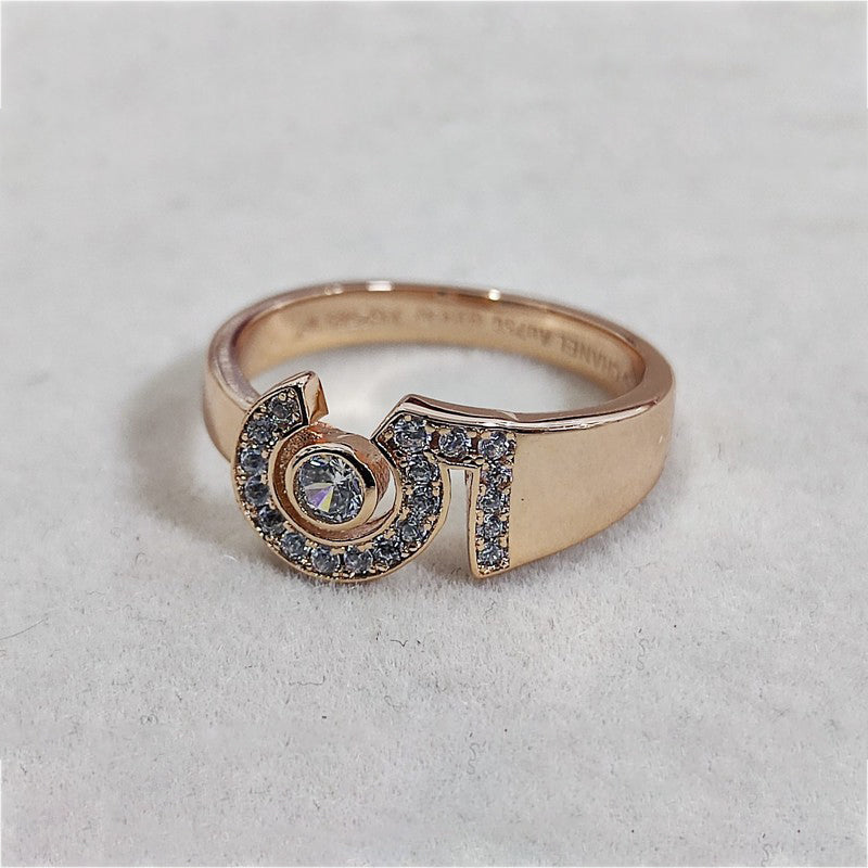 18K Chanel No.5 Diamond Ring