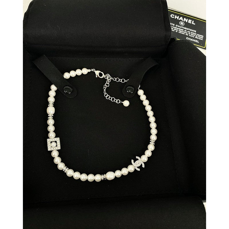 18K Chanel Pearl Necklace