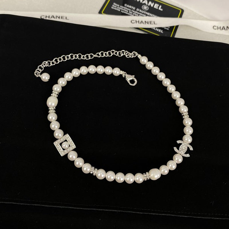 18K Chanel Pearl Necklace