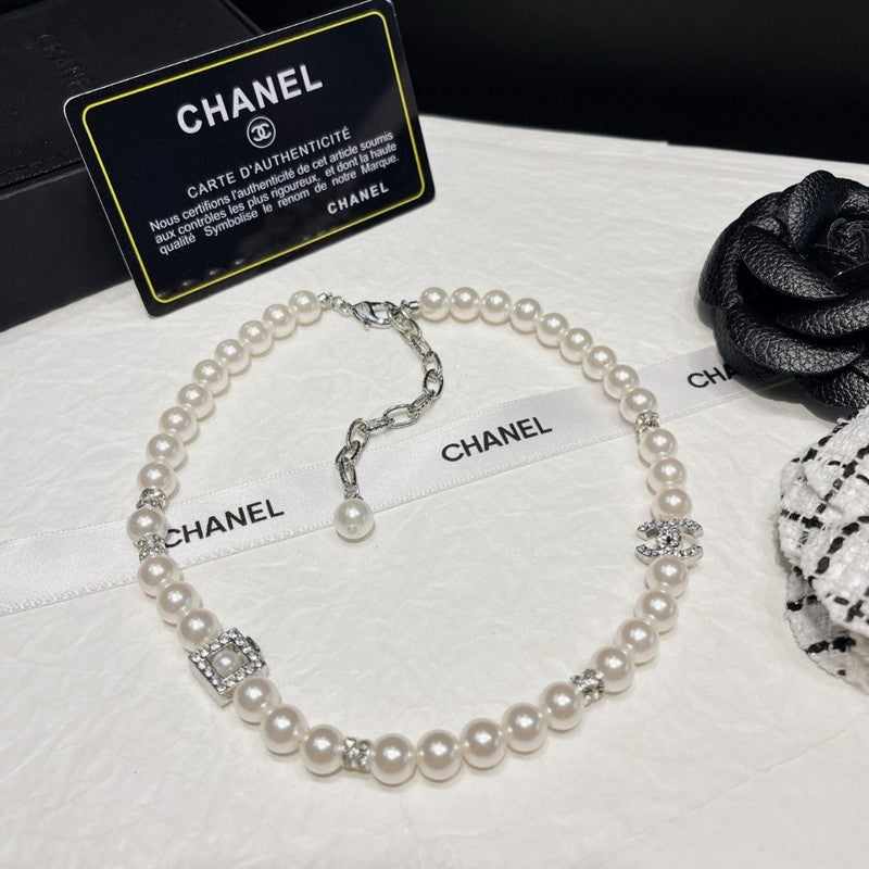 18K Chanel Pearl Necklace