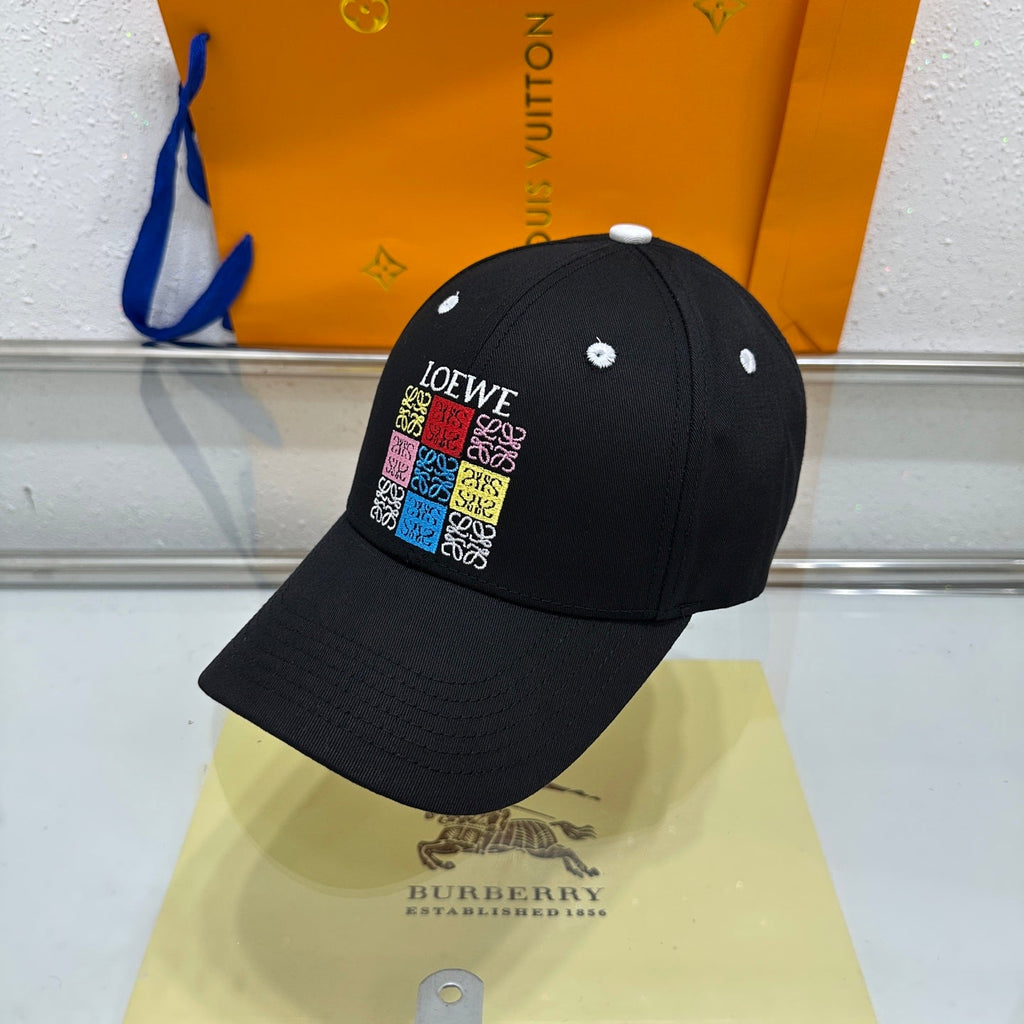 Royway Baseball Cap - Black / White