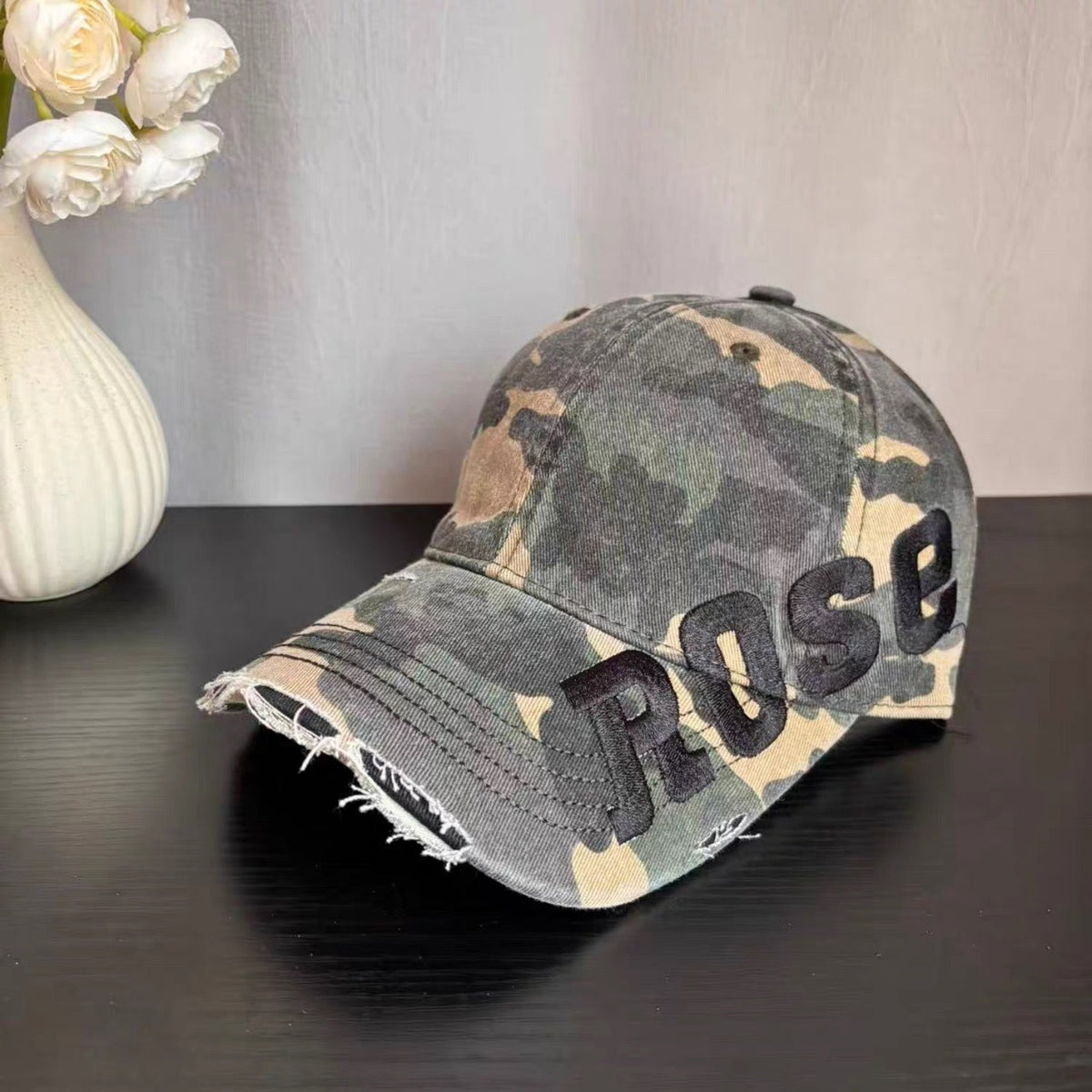 Retro Lettering Baseball Cap