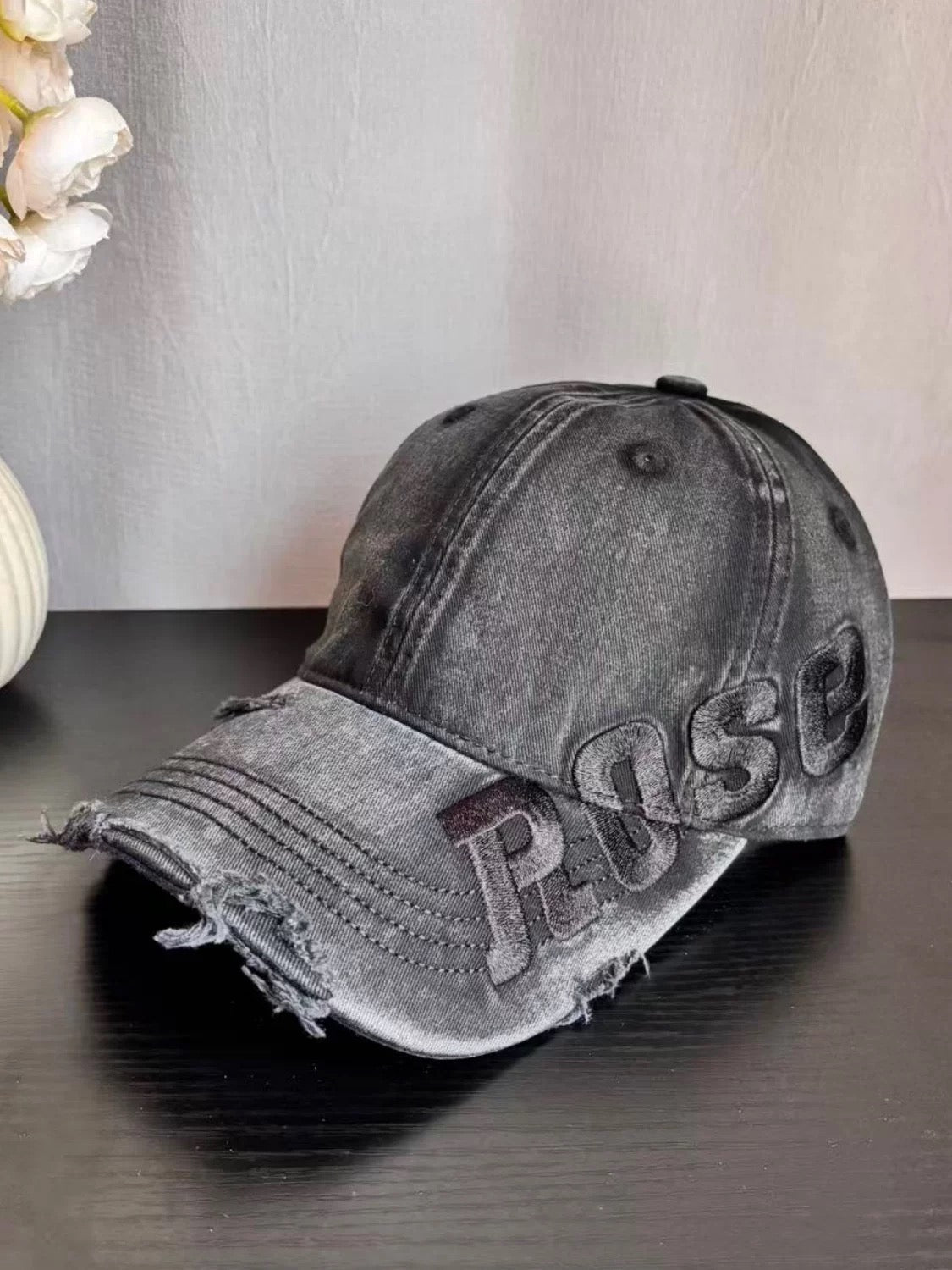 Retro Lettering Baseball Cap
