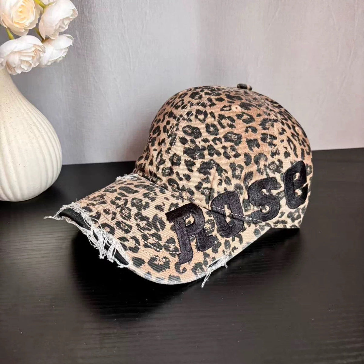 Retro Lettering Baseball Cap