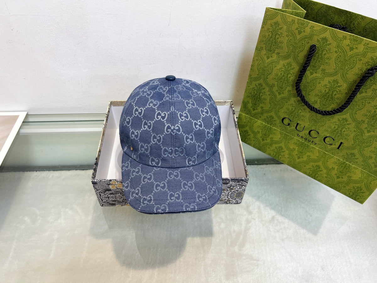 Gucci Baseball Cap - Pink / Blue