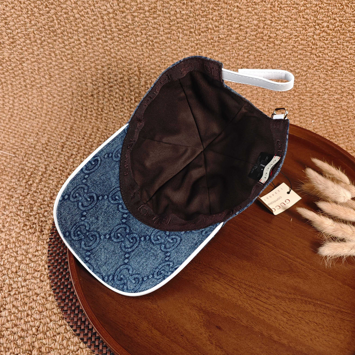 Gucci Denim Baseball Cap - Blue