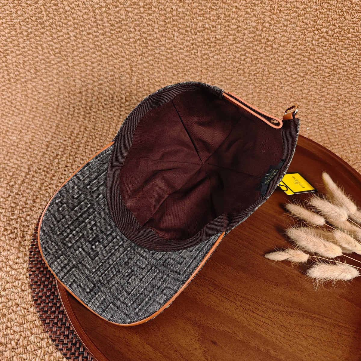 Fendi Baseball Cap - Light Grey