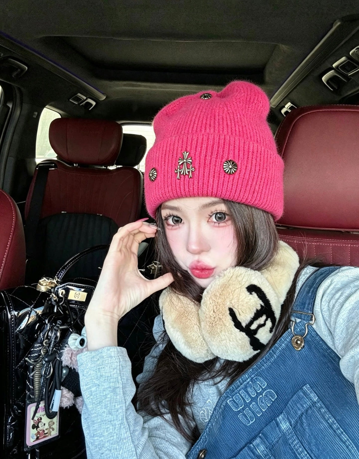 Chrome Hearts Rabbit Fur Beanie
