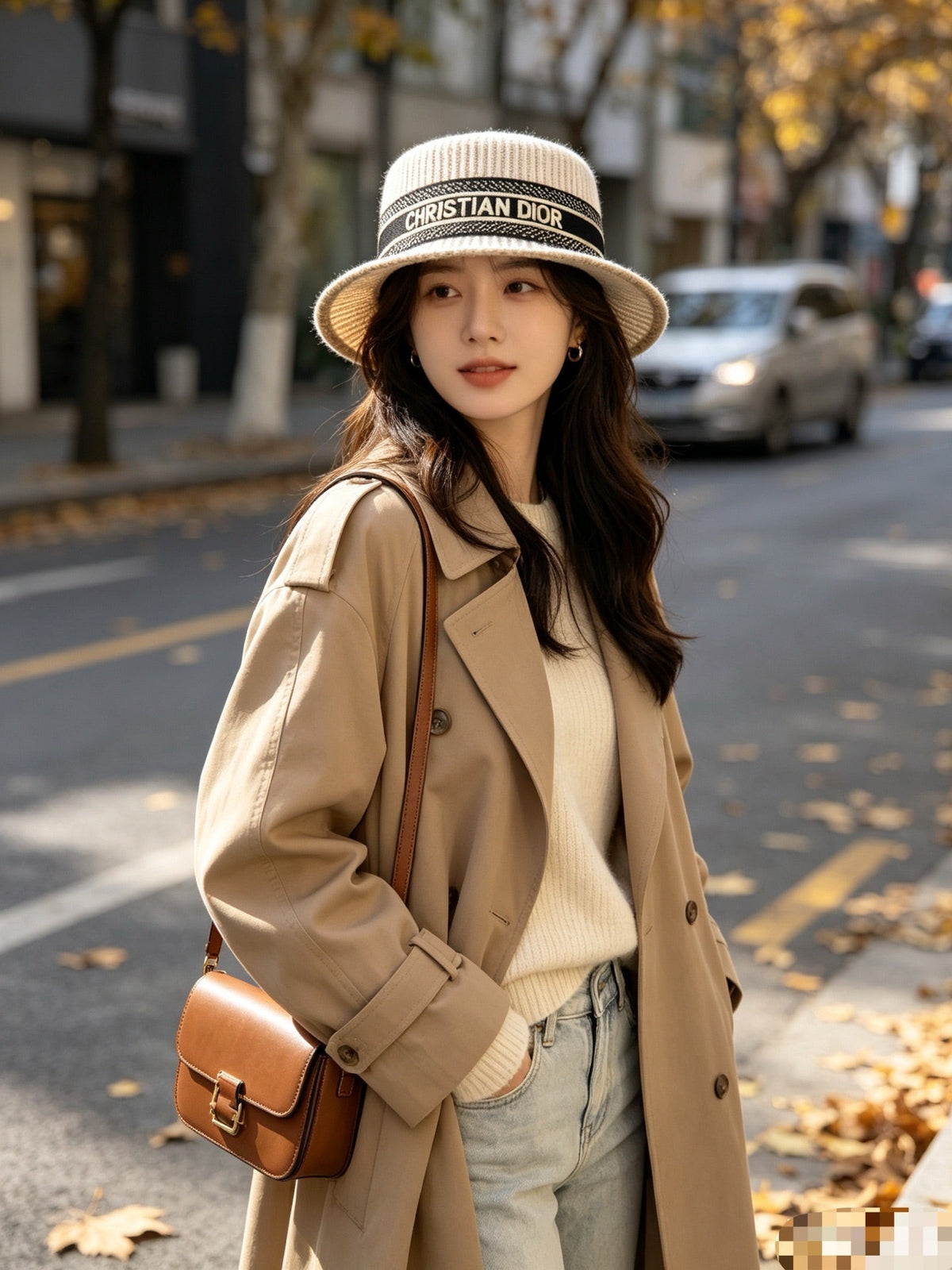 Dior Wool Flat-Top Hat
